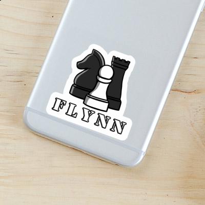 Flynn Autocollant Pièce d'échec Flynn Autocollant Pièce d'échec Image