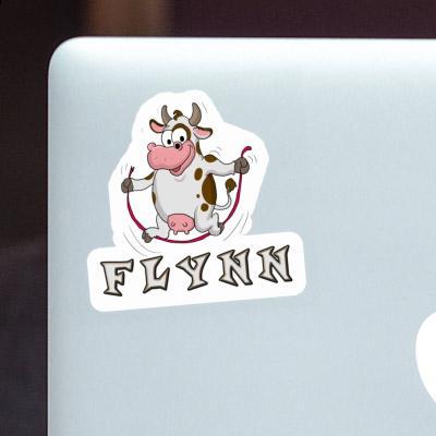 Autocollant Flynn Vache Laptop Image