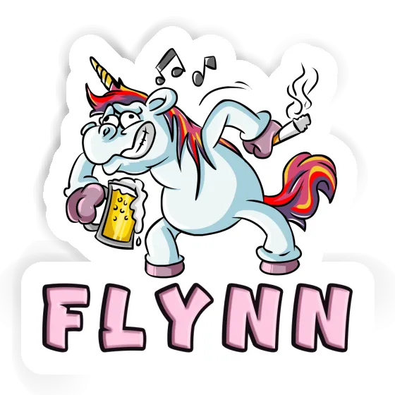 Sticker Flynn Party Unicorn Notebook Sticker Flynn Party Unicorn Gift package Image