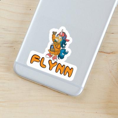 Sticker Hip-Hop Unicorn Flynn Notebook Sticker Hip-Hop Unicorn Flynn Notebook Image