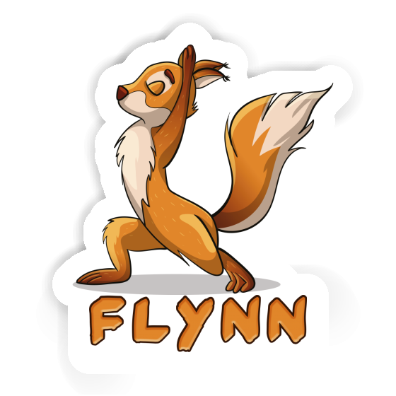 Autocollant Écureuil yoga Flynn Gift package Image