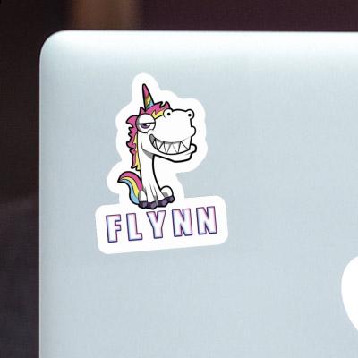 Grinning Unicorn Sticker Flynn Grinning Unicorn Sticker Flynn Image