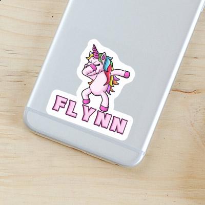 Aufkleber Flynn Einhorn Notebook Aufkleber Flynn Einhorn Gift package Image