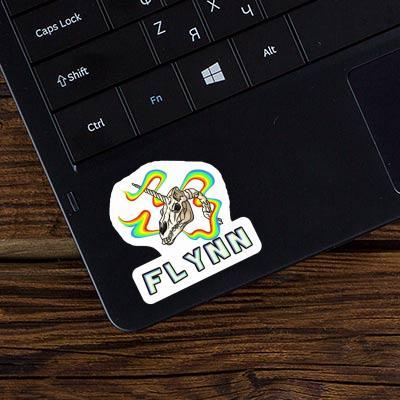 Aufkleber Flynn Totenkopf Laptop Image