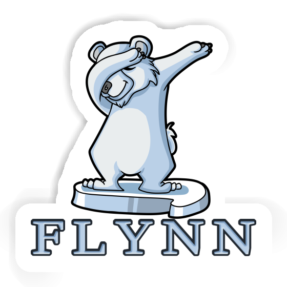 Flynn Autocollant Ours polaire Notebook Flynn Autocollant Ours polaire Gift package Image