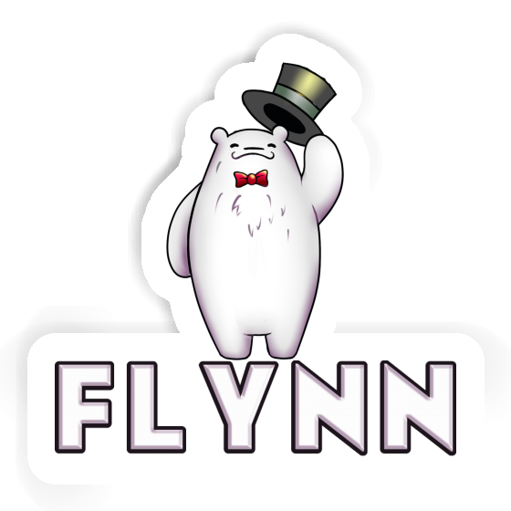 Flynn Aufkleber Eisbär Notebook Image