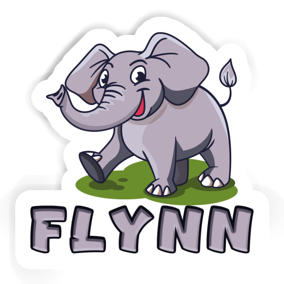 Autocollant Flynn Éléphant Laptop Autocollant Flynn Éléphant Laptop Image