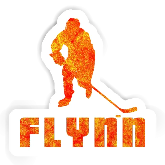 Sticker Flynn Eishockeyspieler Notebook Image