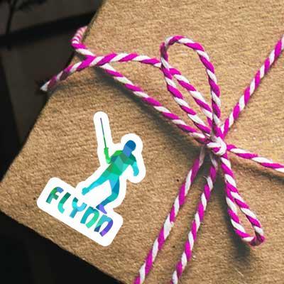 Flynn Sticker Fencer Notebook Flynn Sticker Fencer Gift package Image