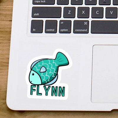 Flynn Sticker Fish Laptop Image