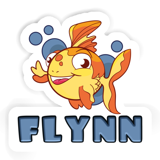 Flynn Autocollant Poisson Notebook Flynn Autocollant Poisson Gift package Image
