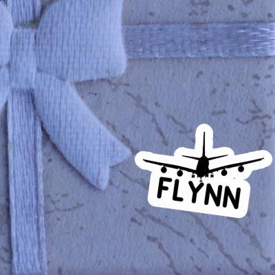 Sticker Flynn Airplane Laptop Image
