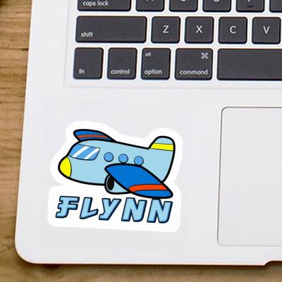 Flugzeug Sticker Flynn Laptop Image