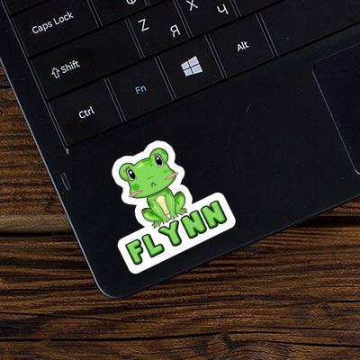 Flynn Aufkleber Frosch Notebook Image