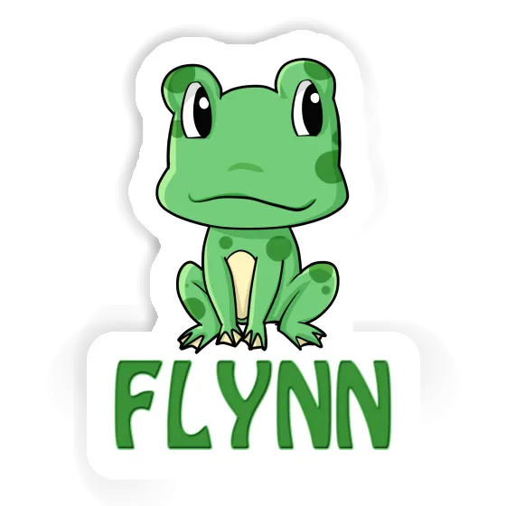 Flynn Autocollant Grenouille Notebook Image