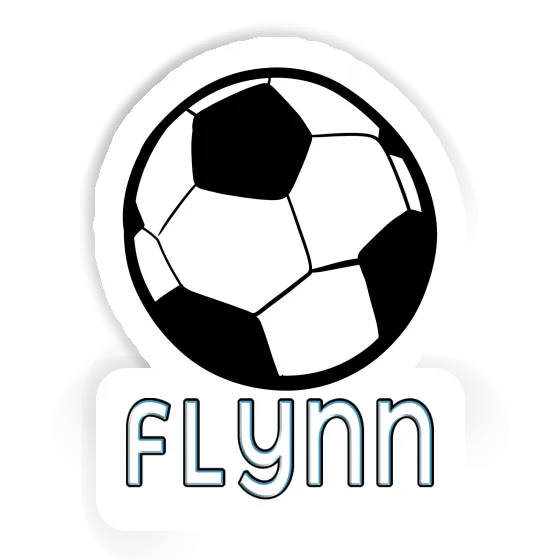 Autocollant Ballon de foot Flynn Laptop Image