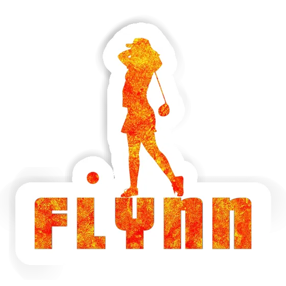 Flynn Autocollant Golfeuse Gift package Image