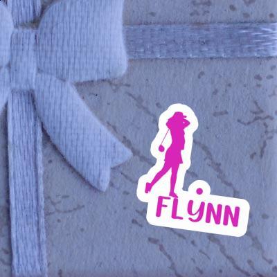 Sticker Flynn Golferin Laptop Image