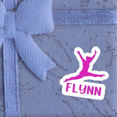 Sticker Flynn Gymnastin Notebook Sticker Flynn Gymnastin Notebook Image