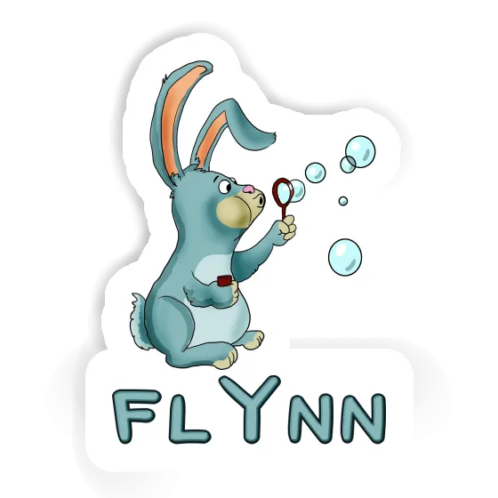 Autocollant Lapin Flynn Notebook Image