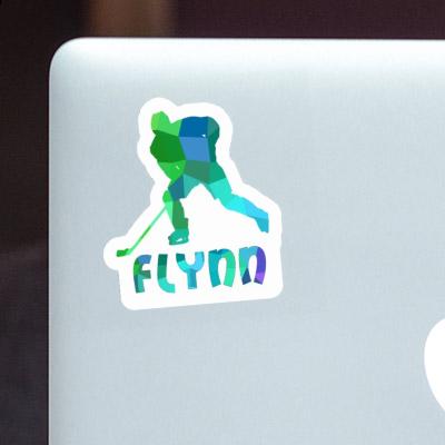 Flynn Autocollant Joueur de hockey Gift package Image