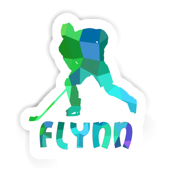 Eishockeyspieler Aufkleber Flynn Image