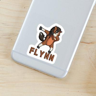 Flynn Autocollant Cheval Laptop Image