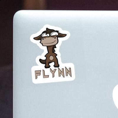 Autocollant Flynn Cheval Notebook Image