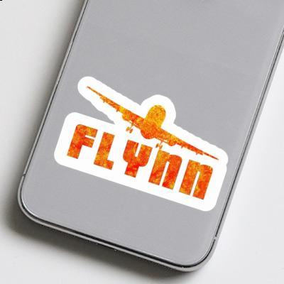 Flynn Sticker Flugzeug Laptop Image