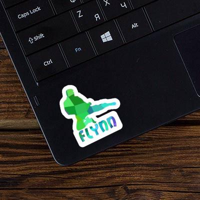 Flynn Sticker Karateka Notebook Flynn Sticker Karateka Gift package Image
