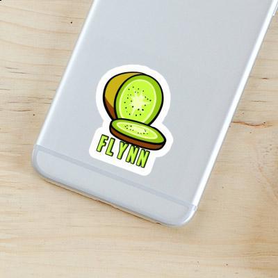 Flynn Autocollant Kiwi Laptop Image