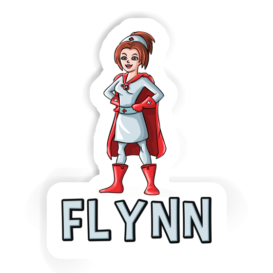 Autocollant Infirmière Flynn Notebook Image