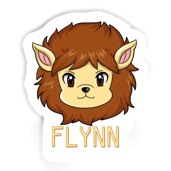 Autocollant Tête de lion Flynn Notebook Autocollant Tête de lion Flynn Gift package Image