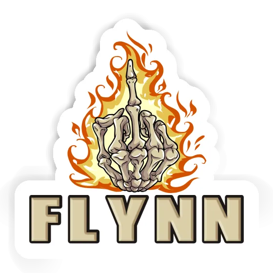 Middlefinger Sticker Flynn Image