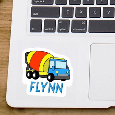 Sticker Flynn Mixer Truck Image