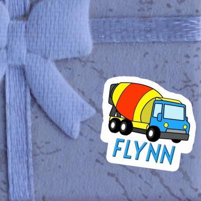 Sticker Flynn Mixer Truck Laptop Image