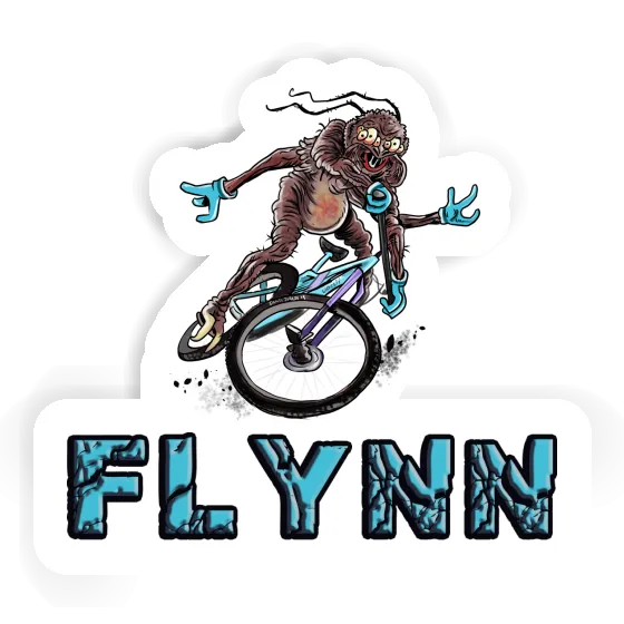 Autocollant Vététiste Flynn Laptop Image