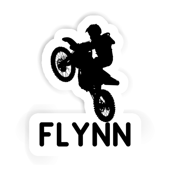Autocollant Flynn Motocrossiste Laptop Autocollant Flynn Motocrossiste Laptop Image