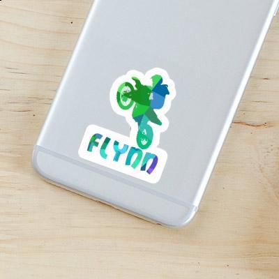 Flynn Sticker Motocross-Fahrer Notebook Flynn Sticker Motocross-Fahrer Gift package Image