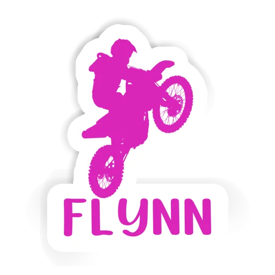 Flynn Sticker Motocross-Fahrer Notebook Flynn Sticker Motocross-Fahrer Gift package Image