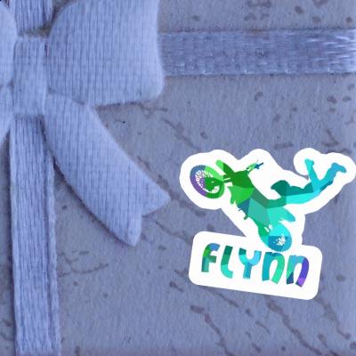 Motocross Jumper Sticker Flynn Laptop Motocross Jumper Sticker Flynn Laptop Image