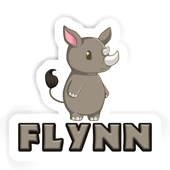 Flynn Autocollant Rhino Notebook Flynn Autocollant Rhino Gift package Image
