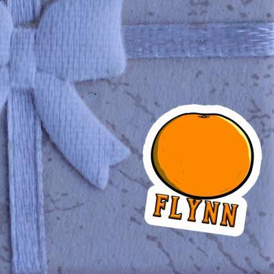 Flynn Sticker Orange Gift package Image
