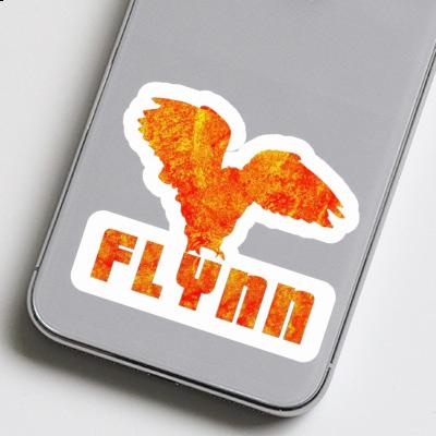 Aufkleber Eule Flynn Laptop Image