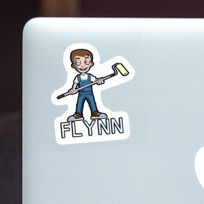 Painter Sticker Flynn Notebook Image