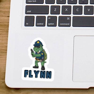 Flynn Autocollant Policier Notebook Flynn Autocollant Policier Gift package Image