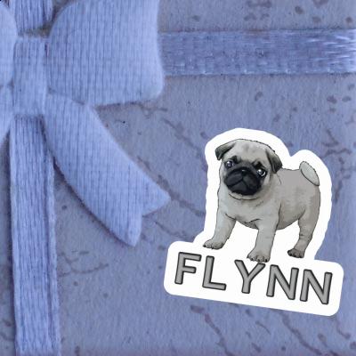 Flynn Aufkleber Mops Gift package Image