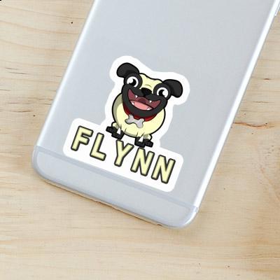 Sticker Flynn Pug Notebook Sticker Flynn Pug Gift package Image