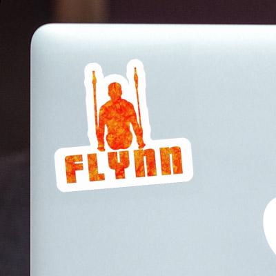 Autocollant Gymnaste aux anneaux Flynn Laptop Autocollant Gymnaste aux anneaux Flynn Laptop Image