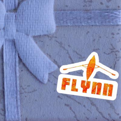 Flynn Aufkleber Ruderboot Image